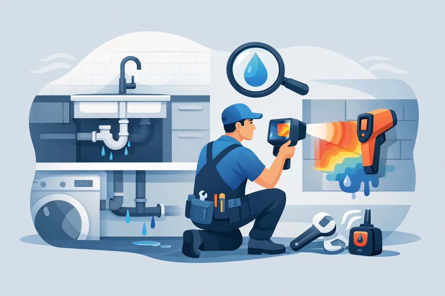 How to Find Hidden Plumbing Leaks Fast