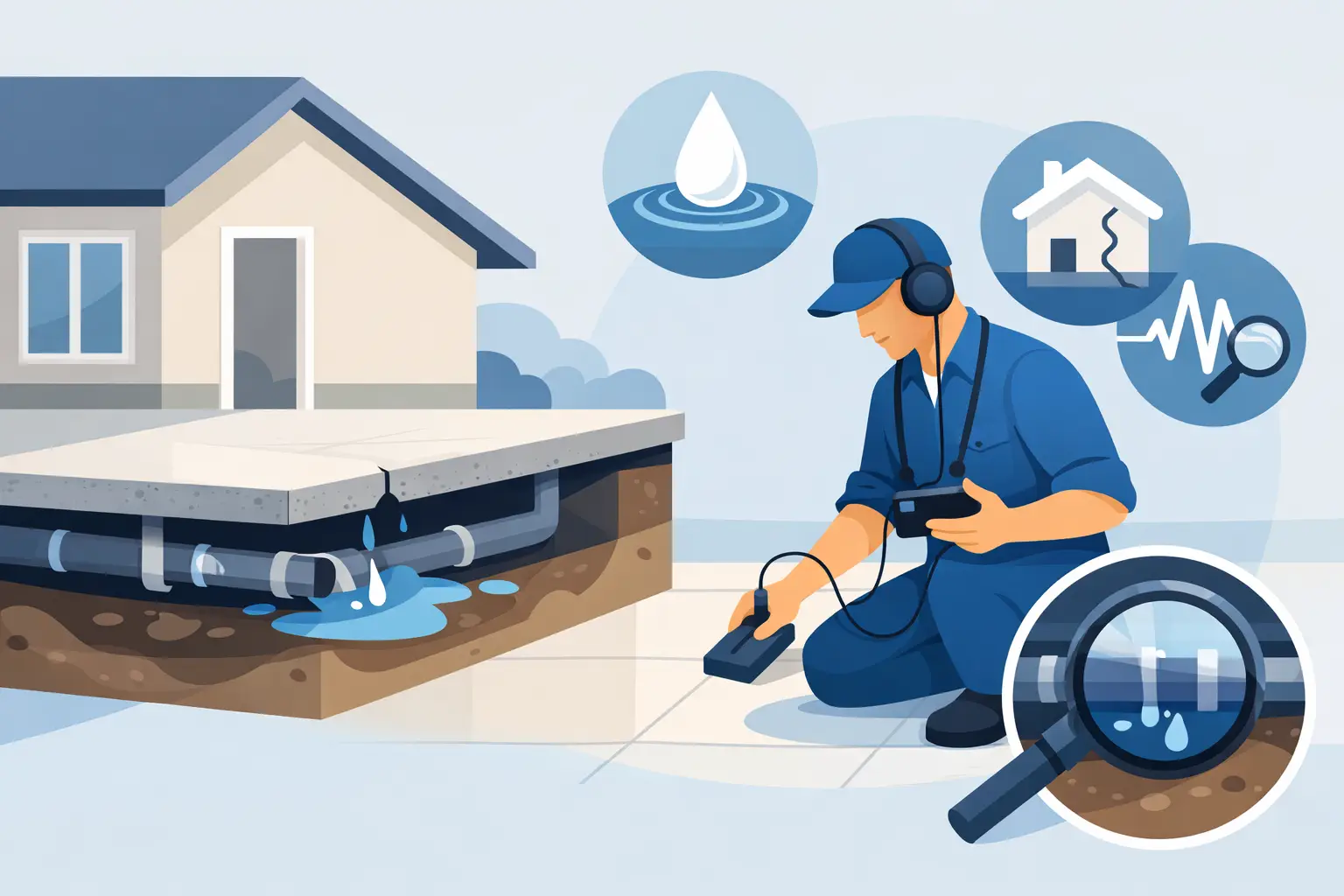 Slab Leak Detection Service: What to Expect