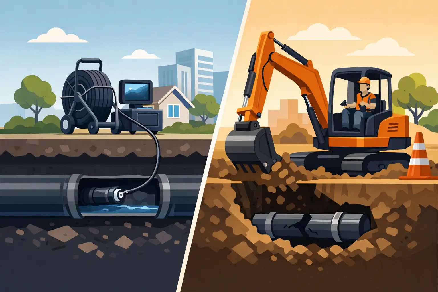 Sewer Camera Versus Excavation: Which Fits?